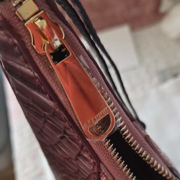 Brahmin Tabitha Shoulder Bag in Mellow Rose Jessamine. NWT RARE - Picture 13 of 16